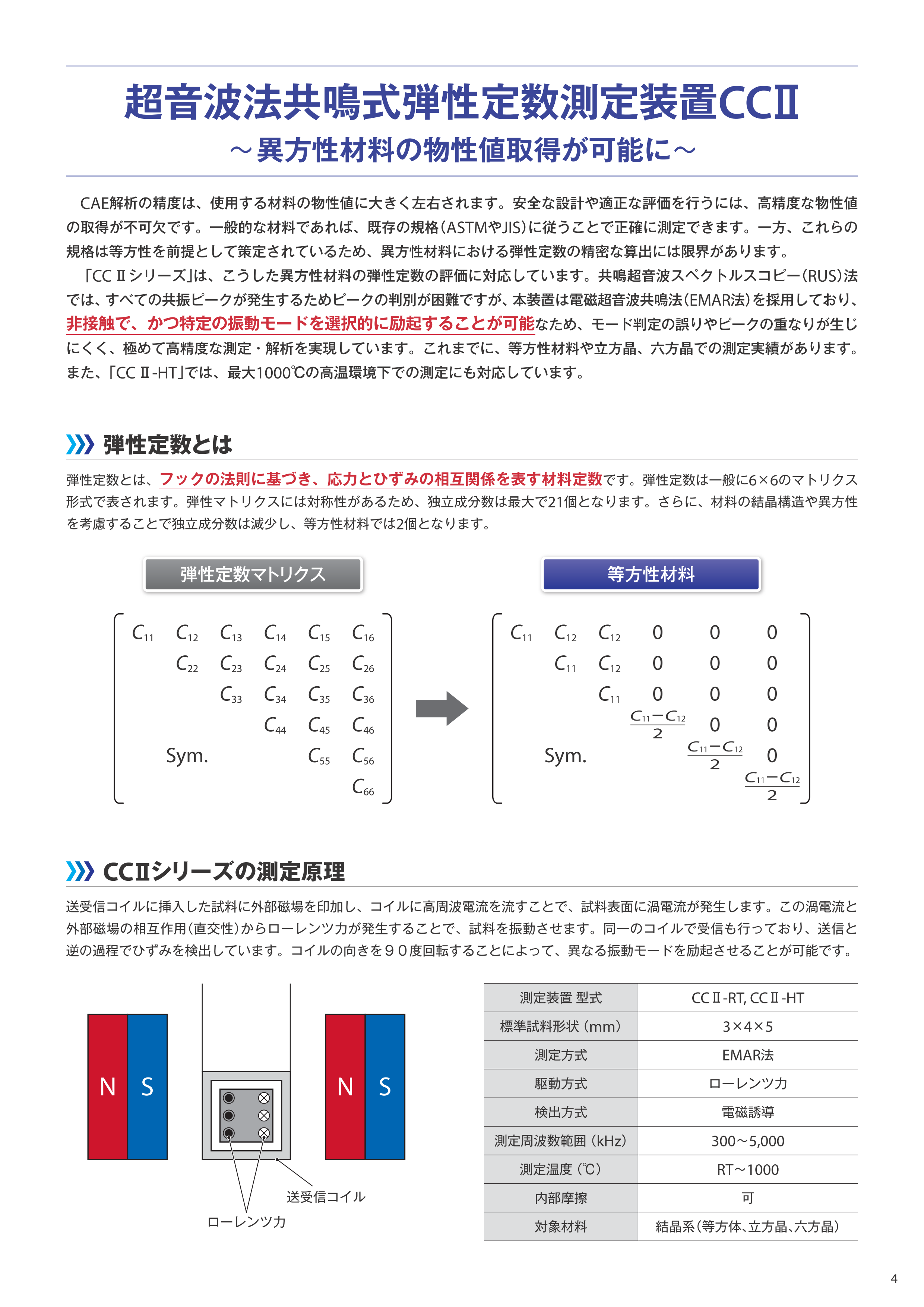 FE-弾性率および内部摩擦測定の受託試験サービス5